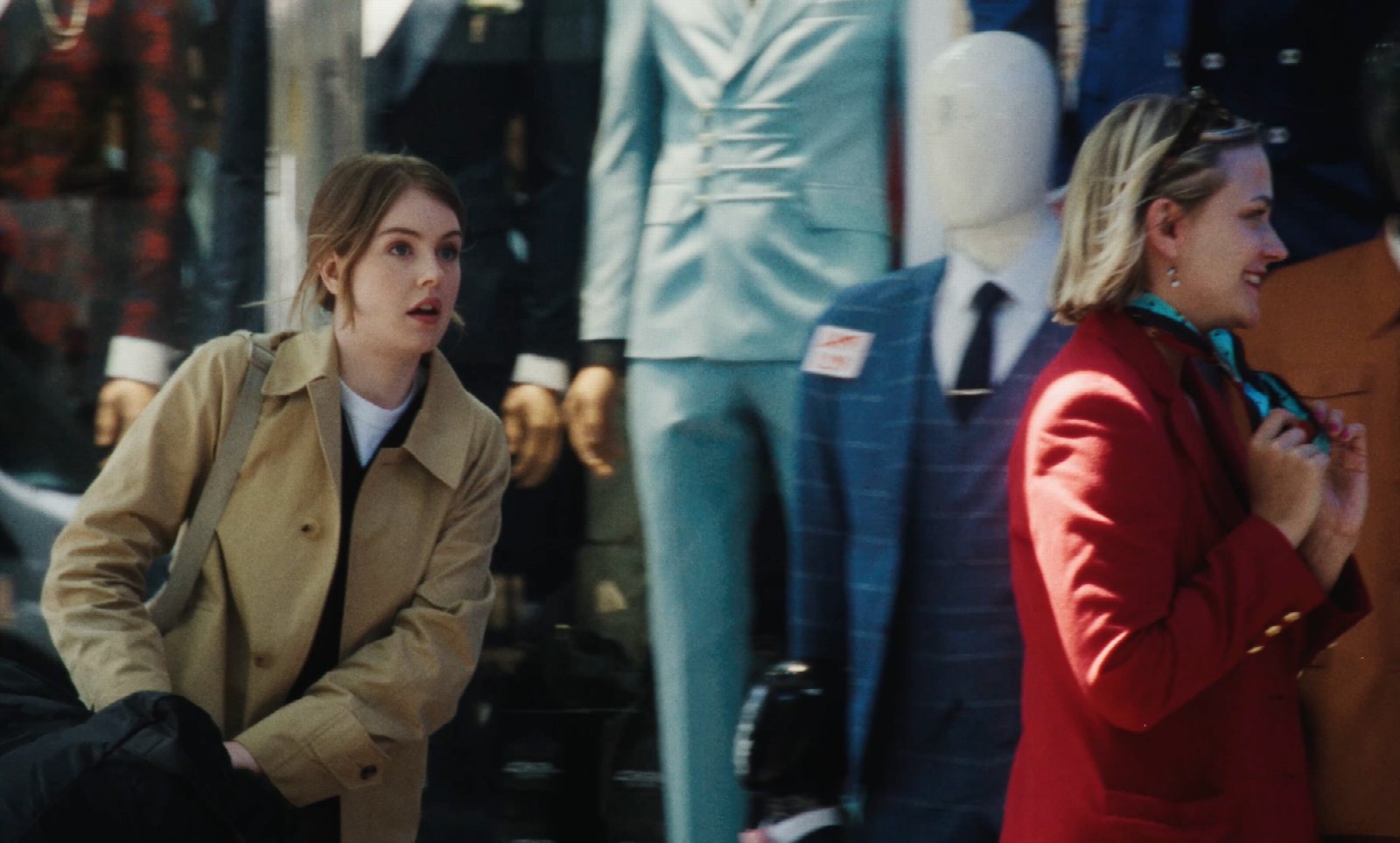 Theo Matza on set in Paris during the making of Faux Amis