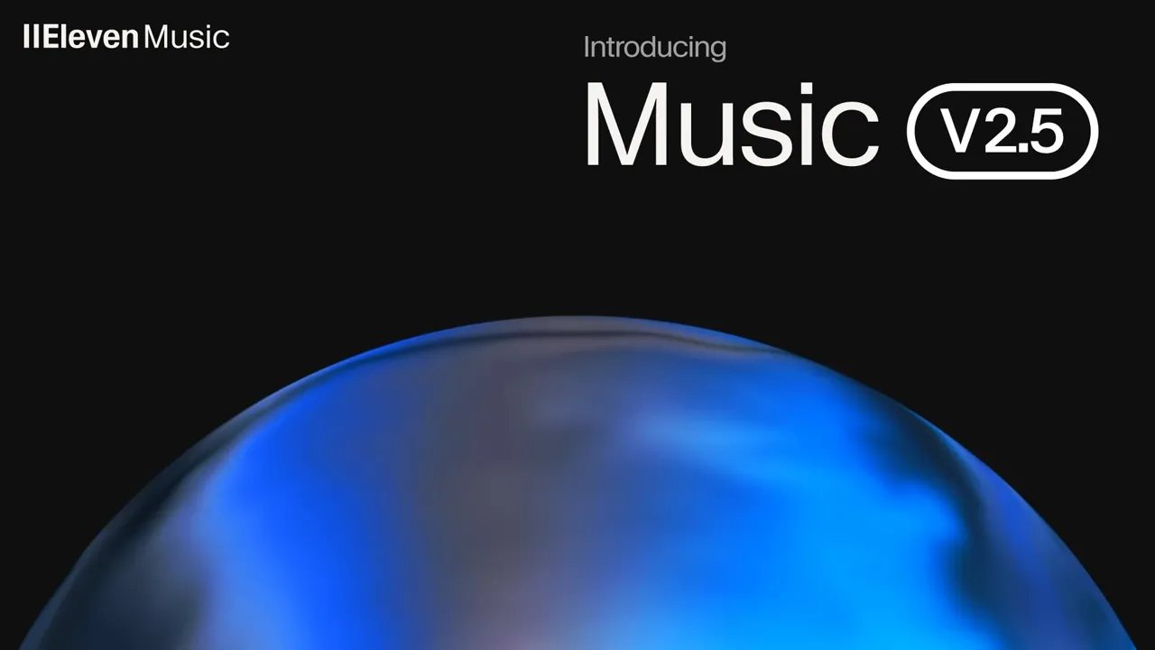 ElevenLabs Music v2.5 release and download limits for creators