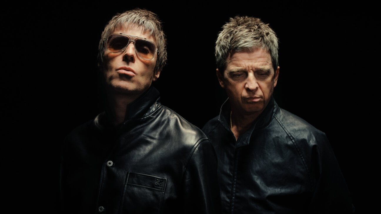 Oasis Live ’27 tour poster text with stadium silhouette
